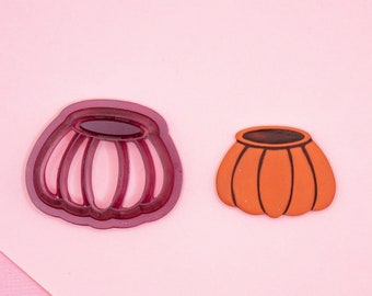 Pumpkin Pot Cauldron Polymer Clay Cutter
