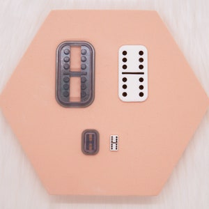 Domino Clay Cutter, Hispanic Polymer Clay Cutter, Clay Tools, Crafting, Domino Cutter