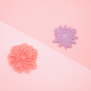 Mum Flower Polymer Clay Cutter, chrysanthemum flower cutter