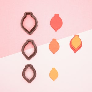 Stackable Petal Polymer Clay Cutter Set