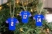 Buffalo Jersey Ornaments, Allen, Diggs, Knox Jerseys, Christmas Ornament, Buffalo Bills Christmas 