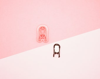 Wednesday Polymer Clay Cutter