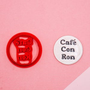 Café Con Ron Clay Cutter, Coffee With Rum Clay Cutter, Cafetera Clay Cutter, Puerto Rican Cutter