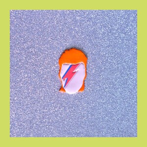 David Bowie Clay Cutter, Celebrity Polymer Clay Cutter, Craft Tools, Funky Cutter, Music Clay Tool image 3