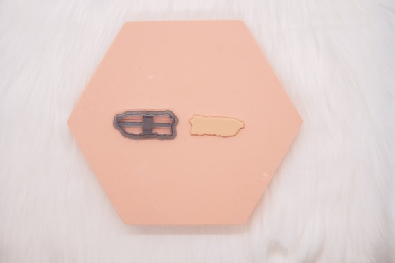 Puerto Rico Island Clay Cutter, Puerto Rican Polymer Clay Cutter, Clay Tools, Crafting, Island Cutter