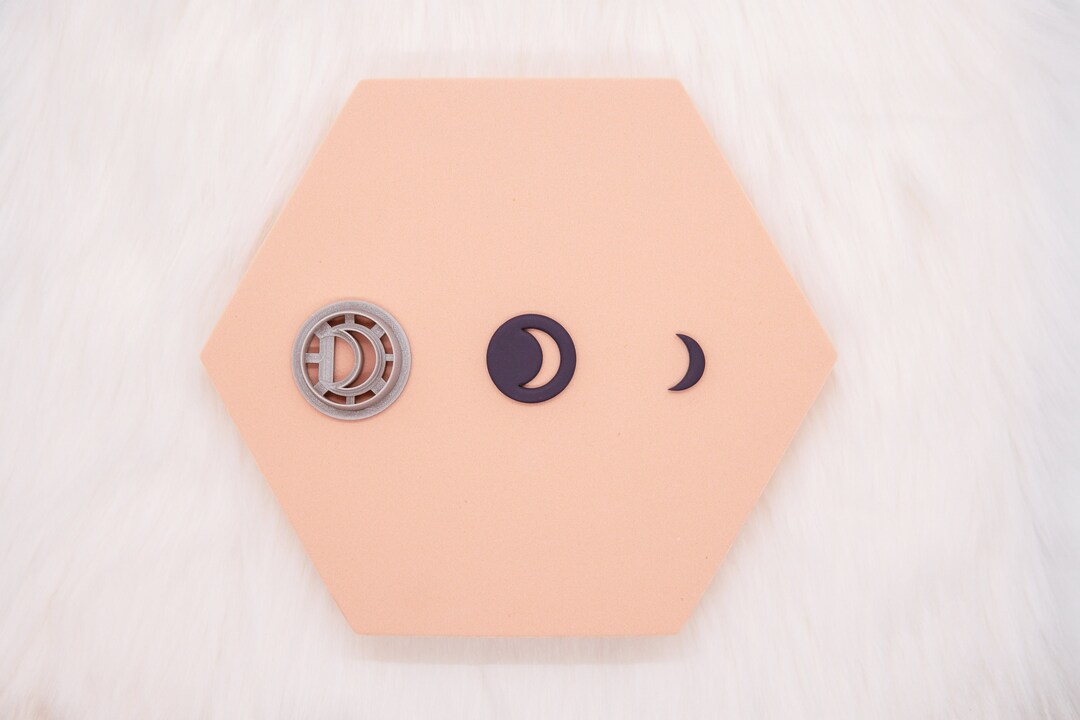 Hollow Moon Circle Polymer Clay Cutter, Nature Clay Cutter, Craft Tools