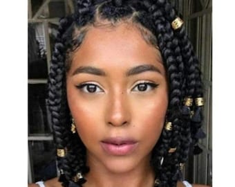 Short Bob box braids wig full lace wig box braided wig short pixie cut Cornrows wig Senegalese twists micro braids passion twists dreadlock