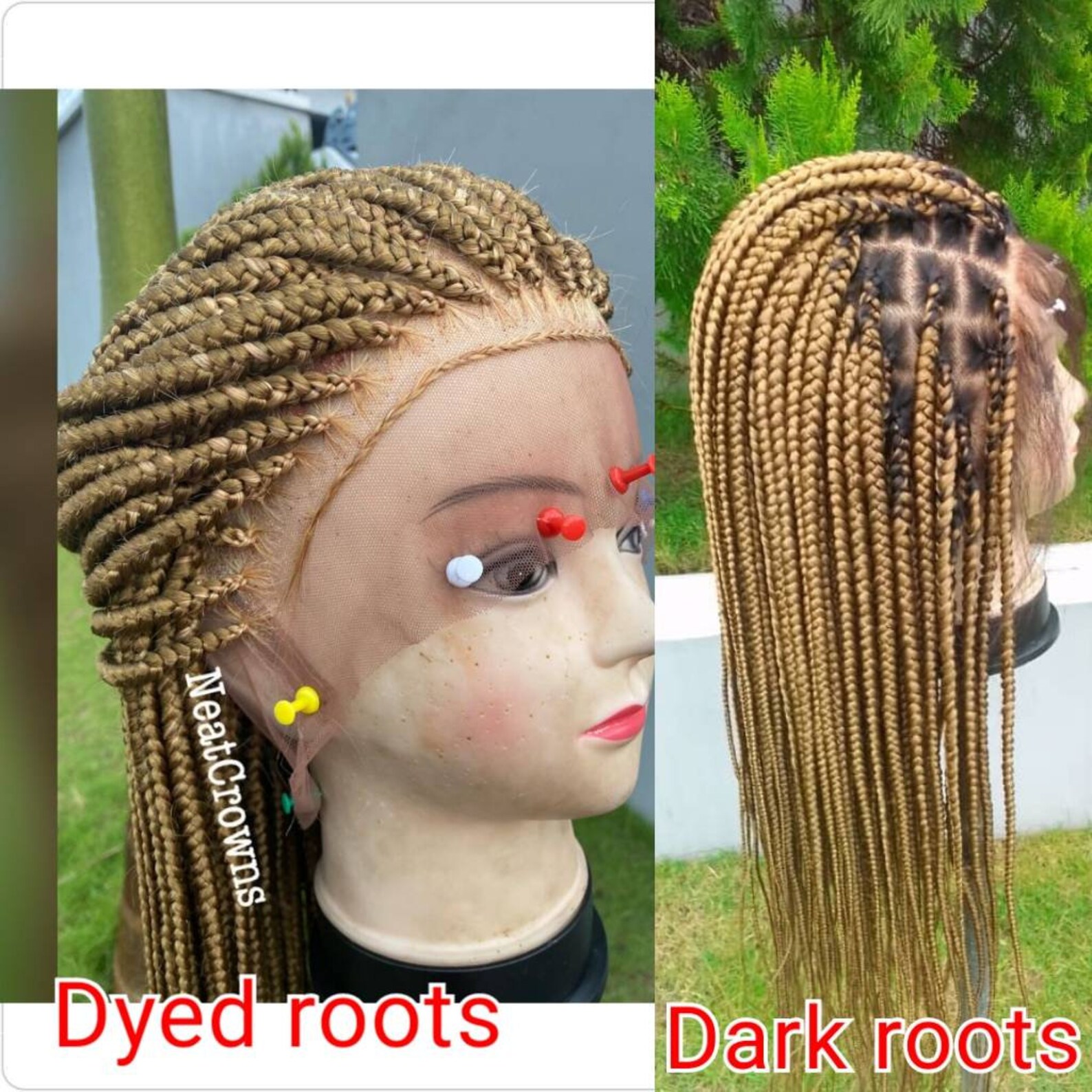 Dye the Roots of My Wig - Etsy