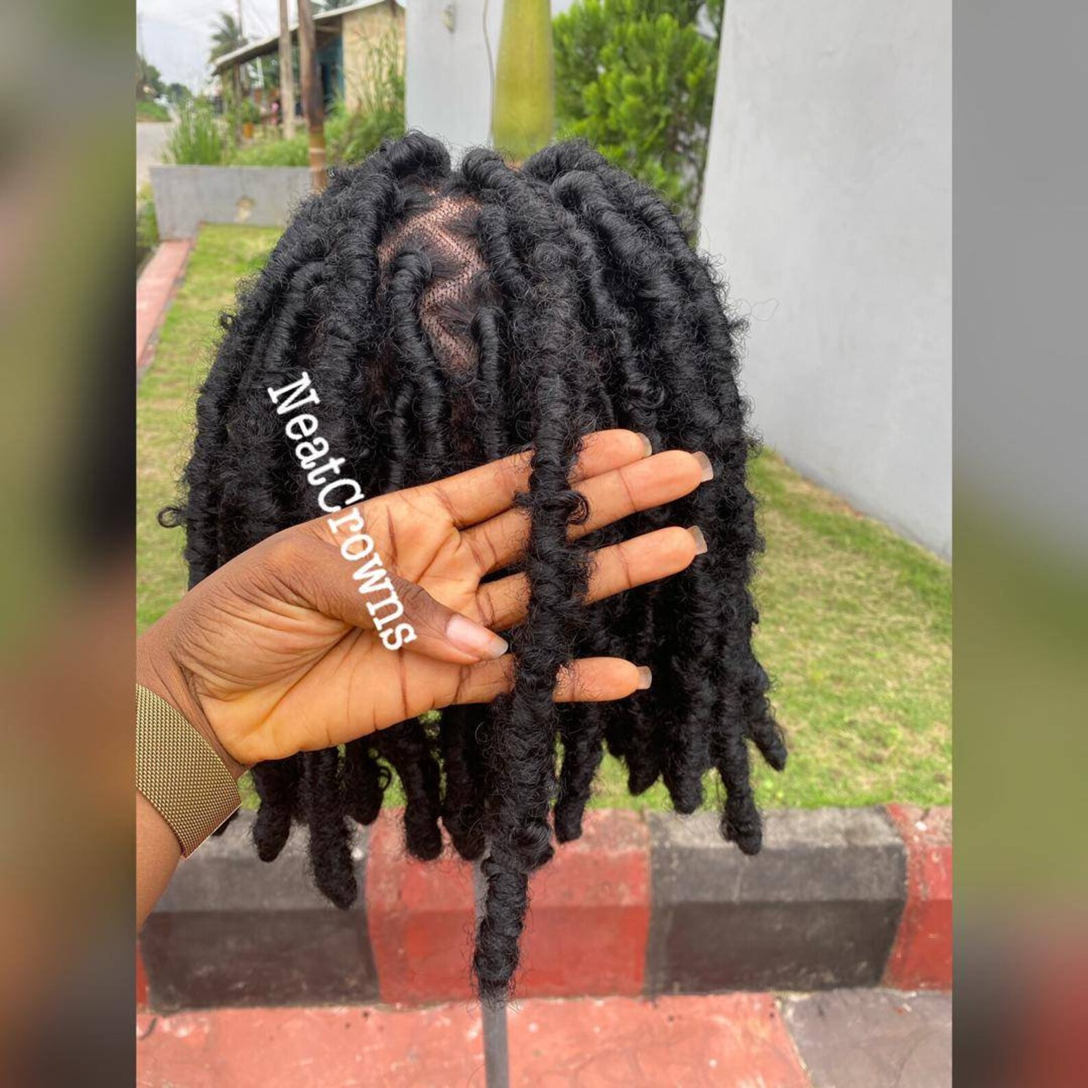 Butterfly Locs Distressed Faux Locs Dreadlocks Wig Rastalocs Etsy UK