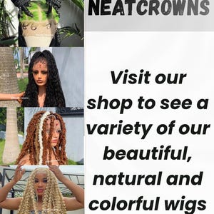 Bleached knots medium Knotless box braids wig for black women cornrows wig cornrow faux locs dreadlocks human hair lace tribal braided wigs image 10