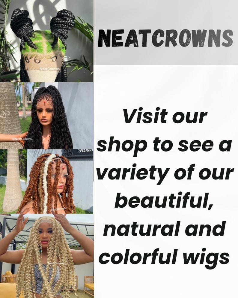 Bleached knots medium Knotless box braids wig for black women cornrows wig cornrow faux locs dreadlocks human hair lace tribal braided wigs image 10