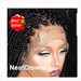 READY to SHIP in 3DAYS wig Medium knotless box braids wig for black women cornrows wig cornrow faux locs dreadlocks lace frontal wig braided 