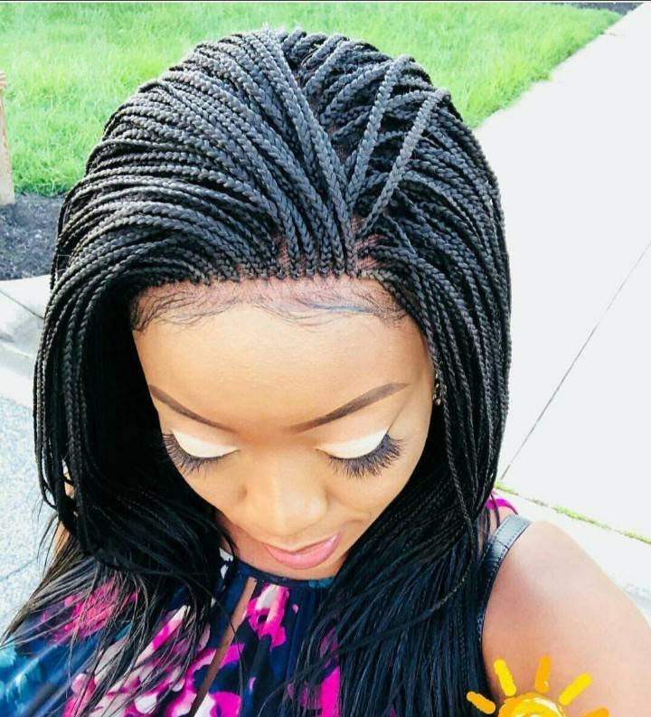 40 Ideas of Micro Braids, Invisible Braids and Micro Twists  Box braids  styling, Box braids hairstyles for black women, Invisible braids