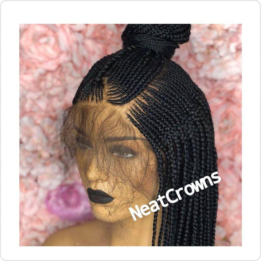 Ready to Ship Tribal Cornrows Wig Cornrow Wigs Braided Wig