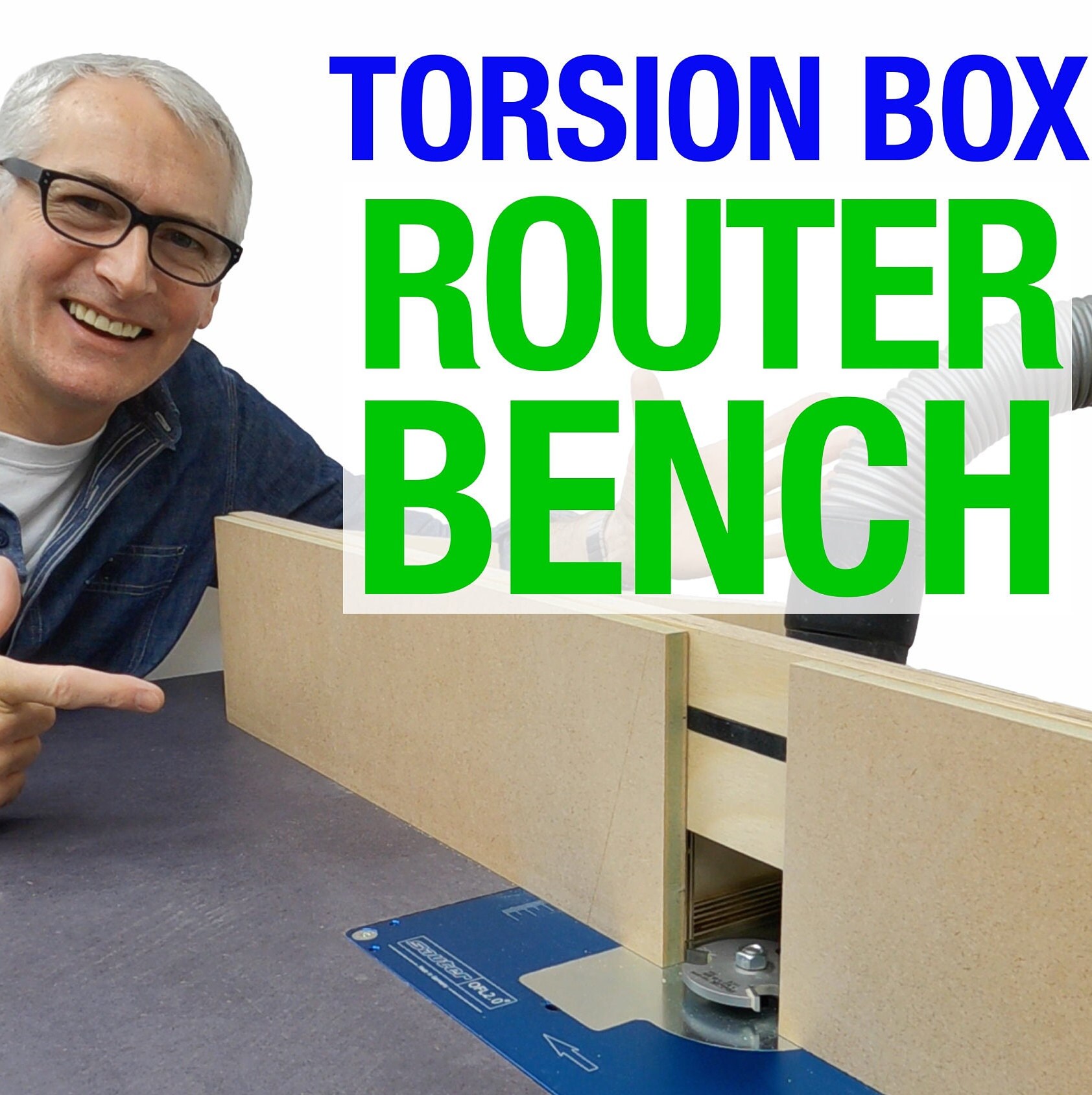 Torsion Router Table Plans for Torsion Box Router Bench - Etsy