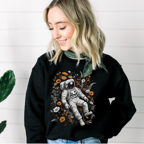 Astronaut sweatshirt on sale