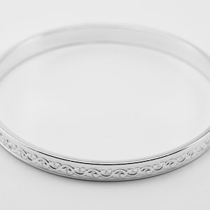 Ivy Silver Bangle | Ivy Silver Bracelet - Made in New England