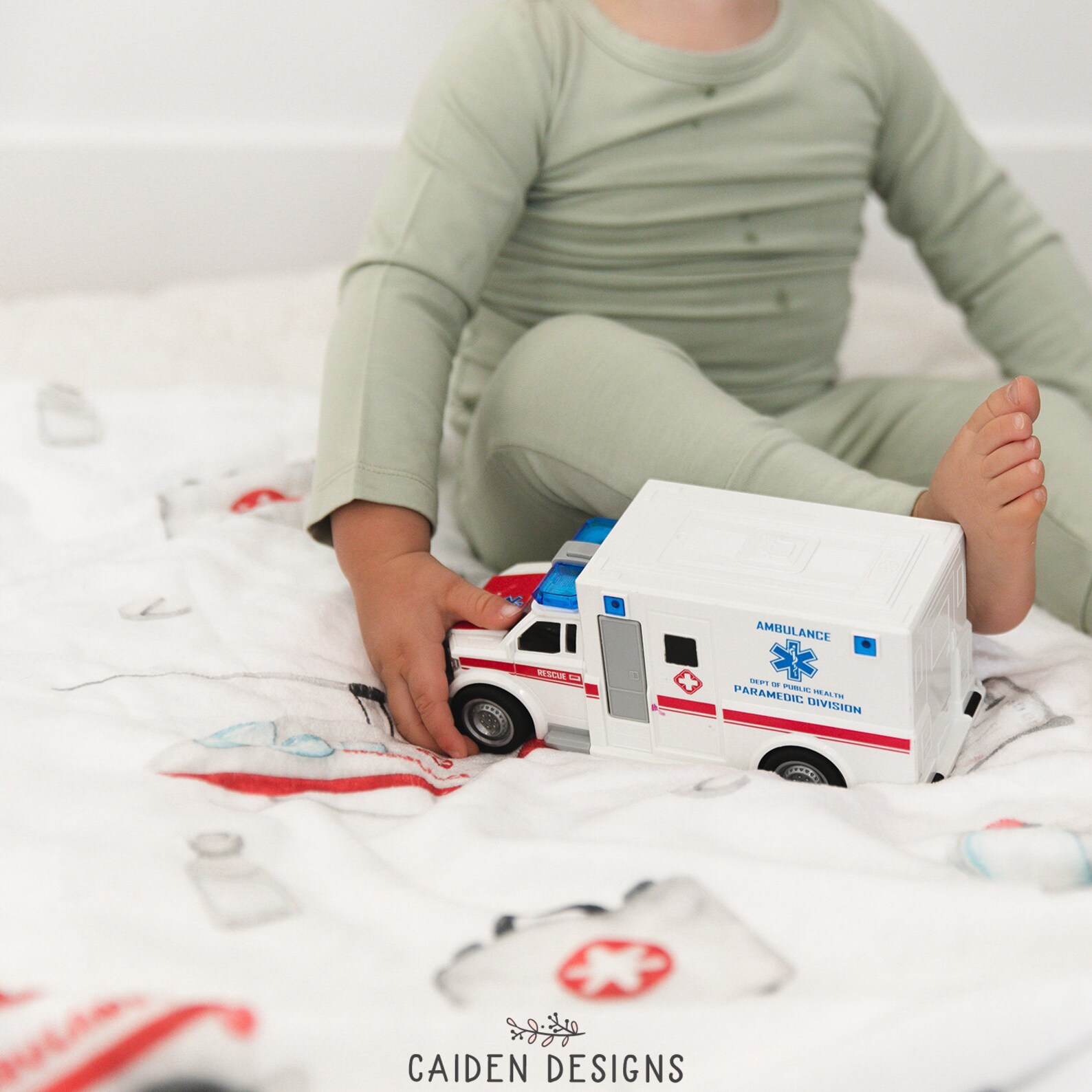 Ambulance Personalized Blanket Ambulance Blanket Kids Etsy