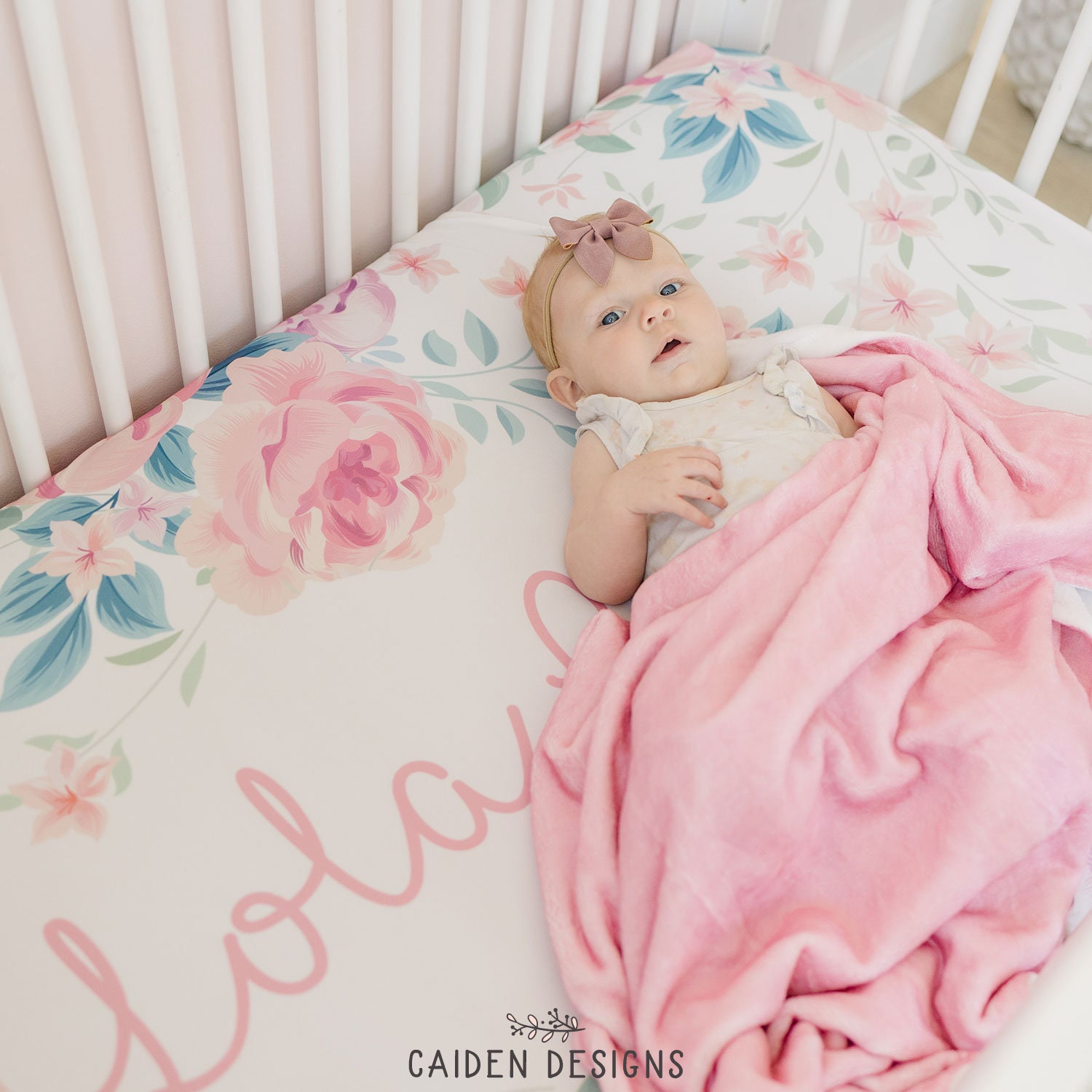 personalized mini crib sheets