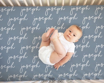 crib sheets with name