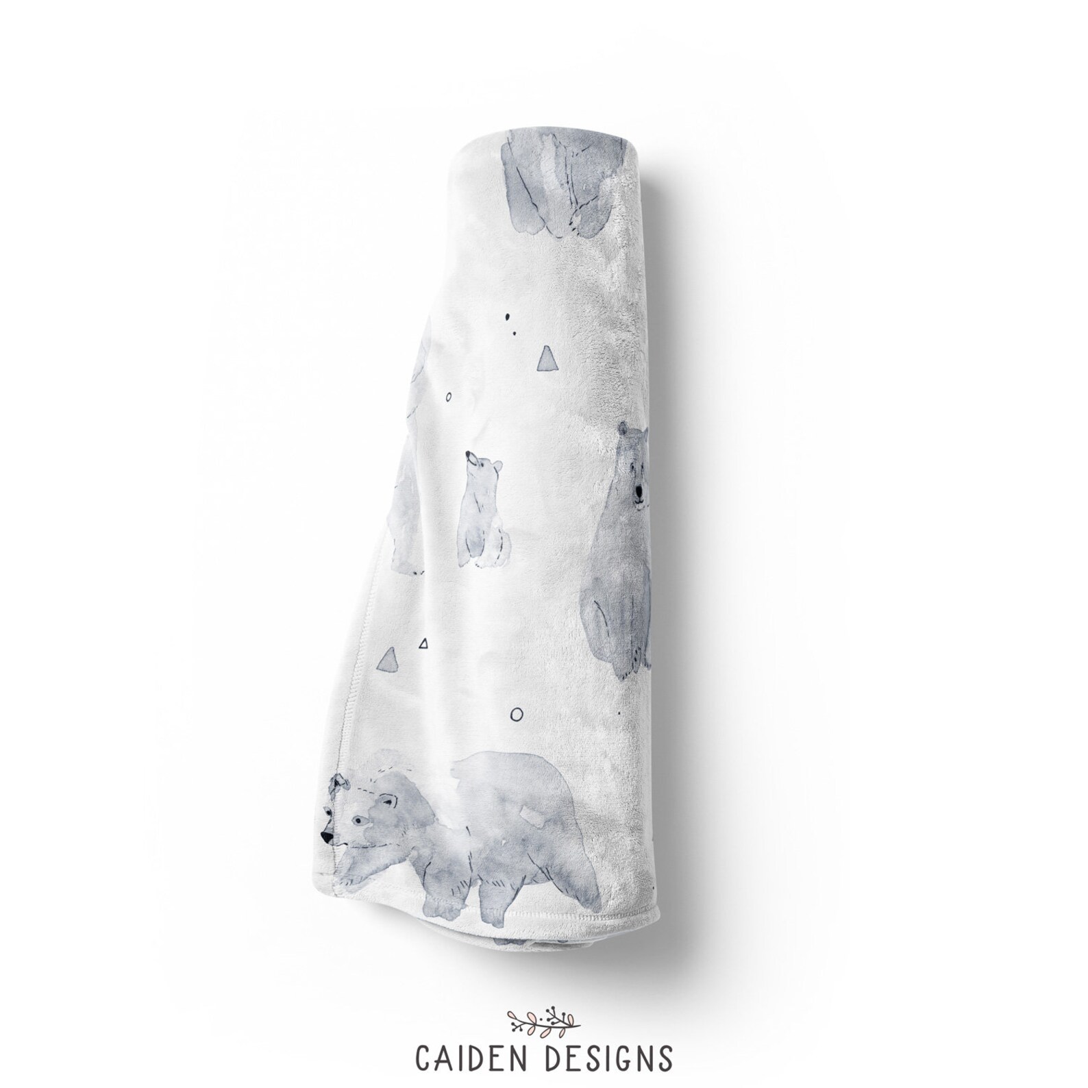 Polar Bear Blanket Baby Blanket Blanket for Kids and Etsy