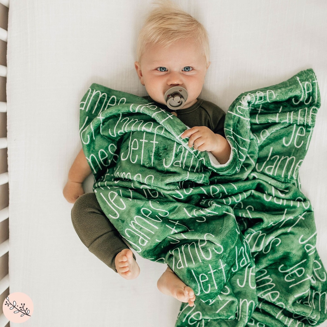 Personalized Baby Blanket With Name Custom Blanket Etsy personalized-baby-blanket-with-name-custom-blanket-etsy