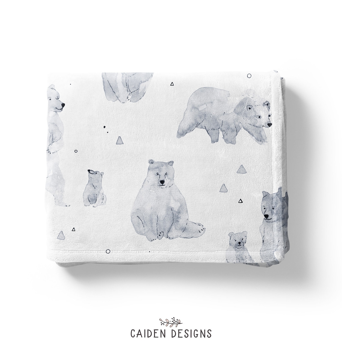 Polar Bear Blanket Baby Blanket Blanket for Kids and Etsy