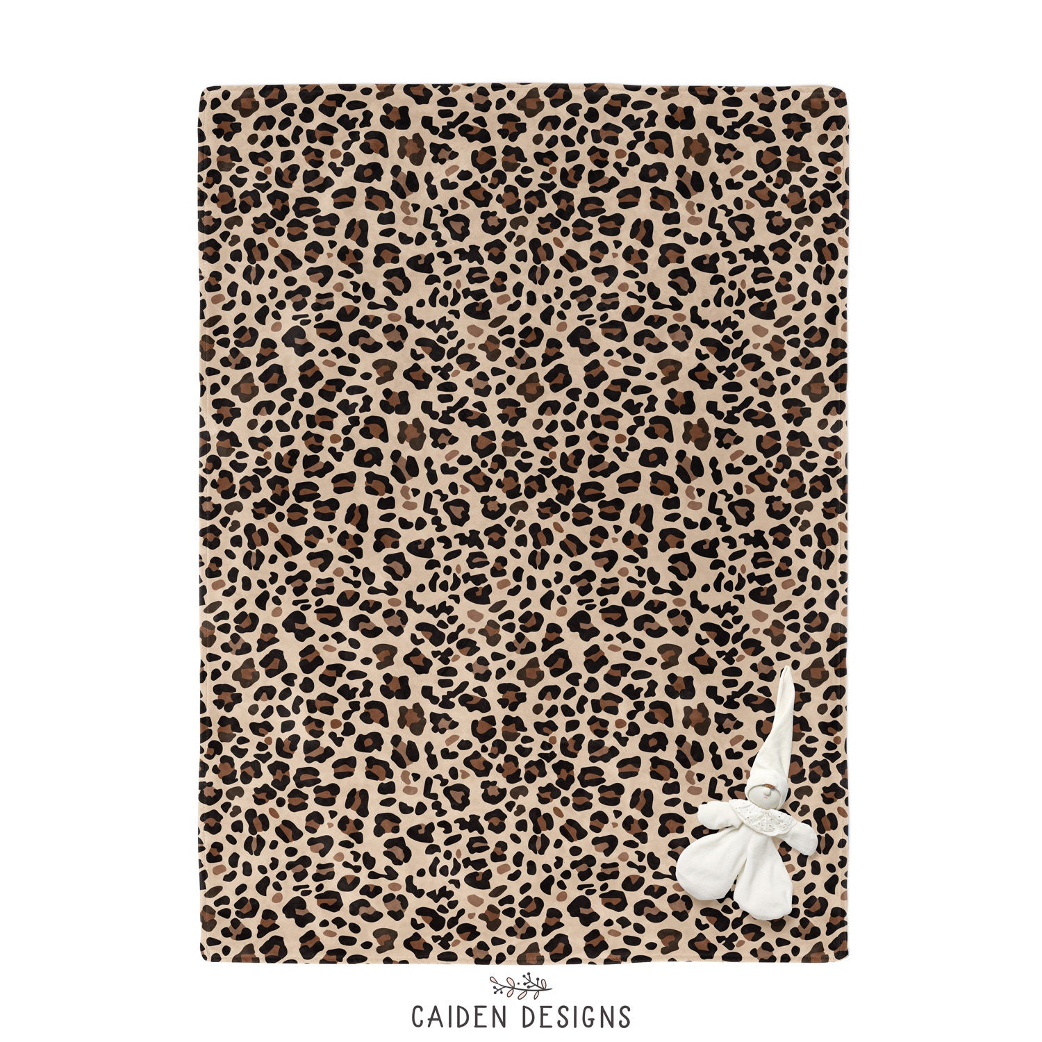 Brown Leopard Print Blanket Leopard Print Plush Blanket for Etsy