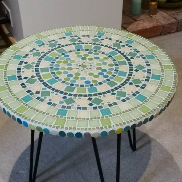 Mosaic Coffee Table - Etsy UK