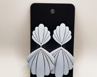 Boucles d'oreilles polymère
