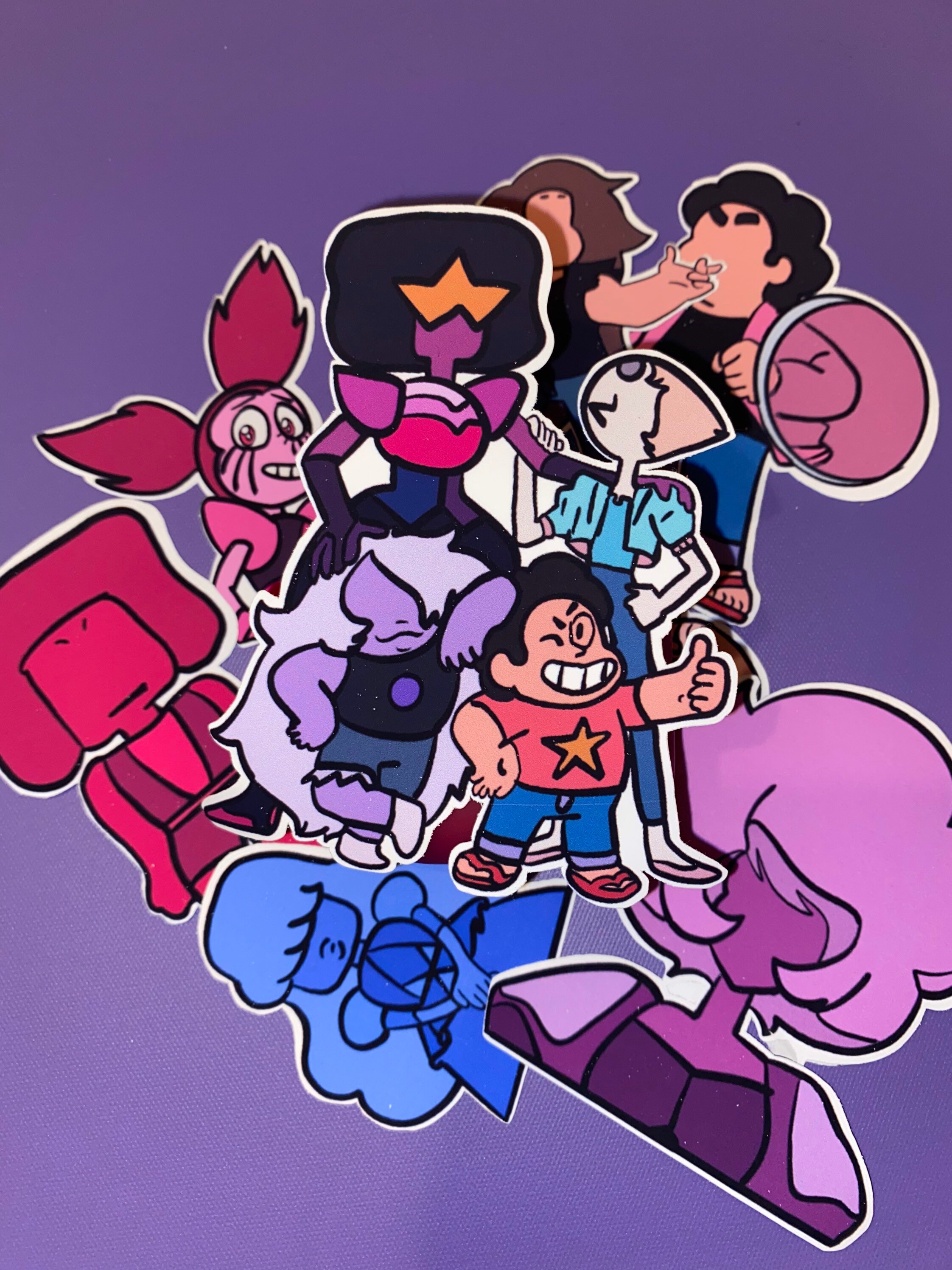 Steven Universe Sticker Pack 8 Steven Universe Sticker Etsy