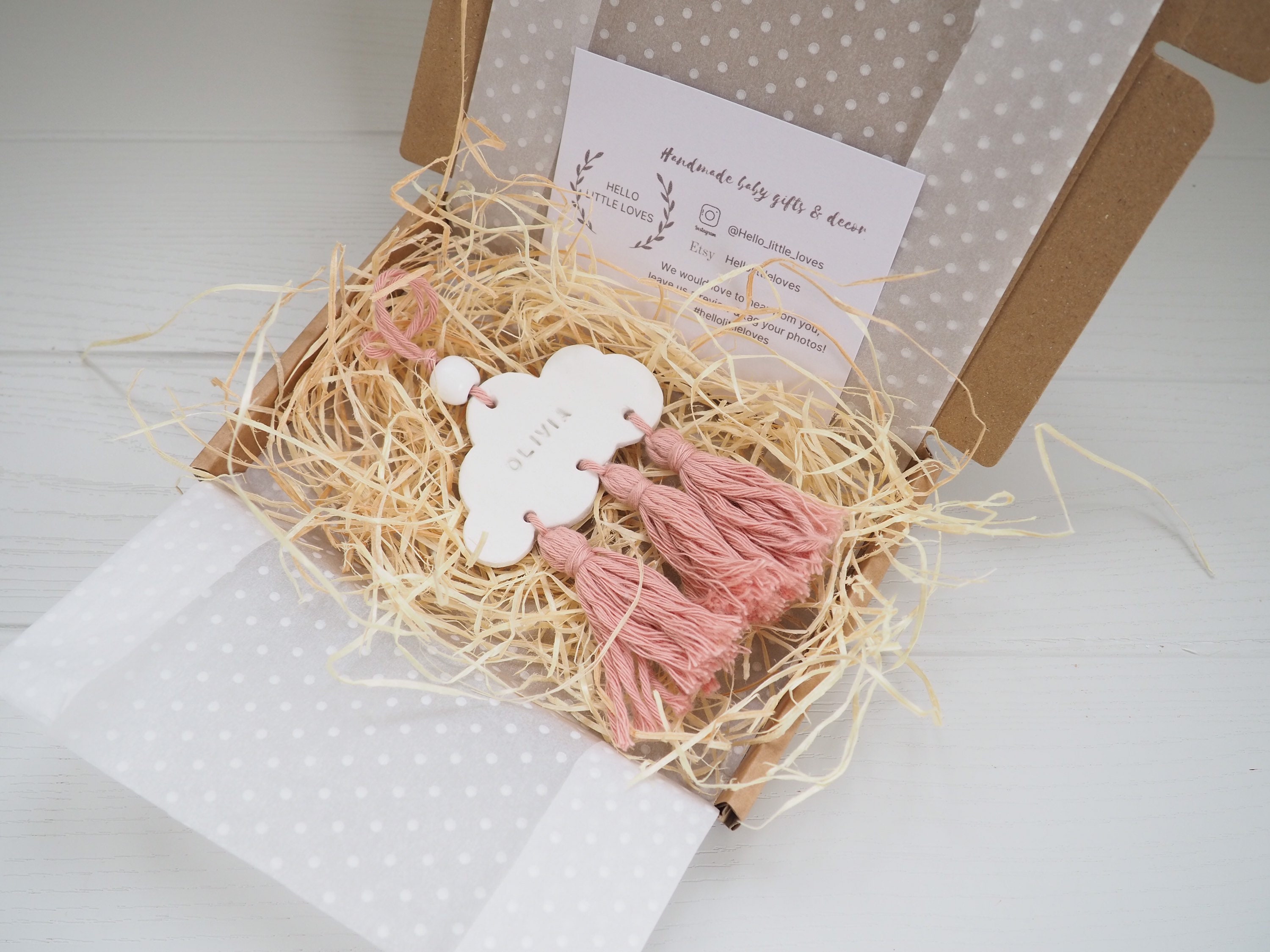 Personalised baby gift baby keepsake nursery wall hanging Etsy