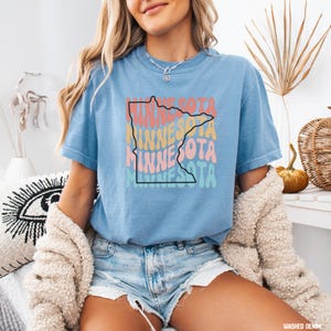 Camiseta Orgullo del Medio Oeste / Camiseta de Minnesota / Camiseta del Estado de Minnesota / Camiseta del Estado de Origen / Regalo para Minnesotanos / Camisetas del Estado de Origen / Regalos de Minnesota