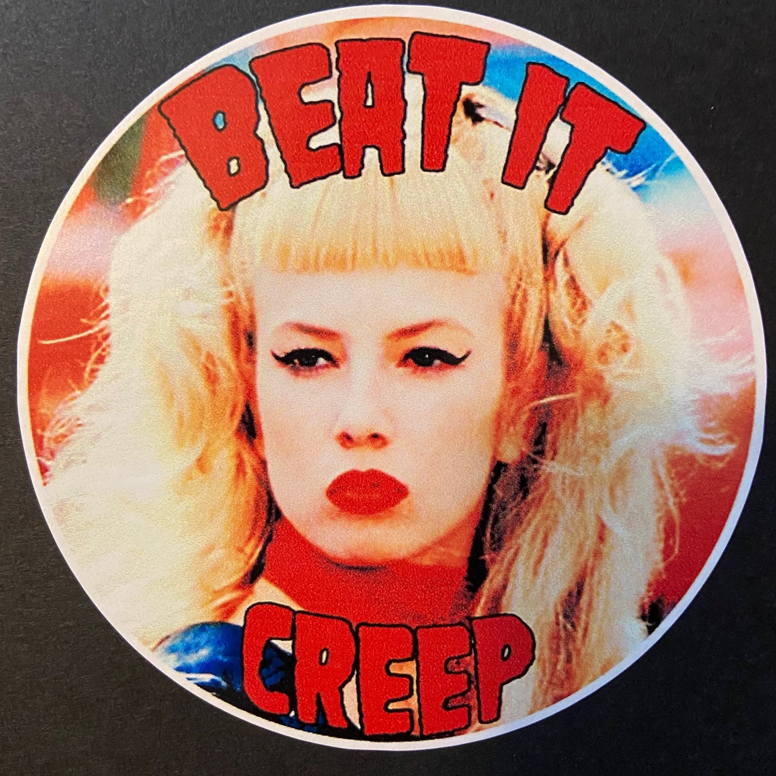 CRYBABY 'beat It Creep' 4x4 Die Cut Etsy
