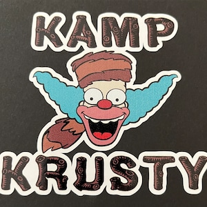 KAMP K. 4”x4” vinyl full color decal water / weather resistant