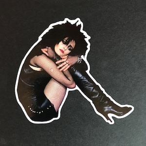 SIOUXSIE 4&quot; X 4&quot;  Die Cut Color Vinyl Decal Water/Weather Resistant