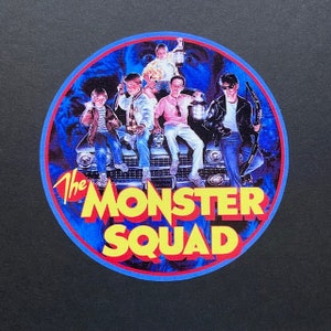 THE MONSTER SQUAD 4&quot;x4&quot; Die Cut Color Vinyl Decal Water/Weather Resistant