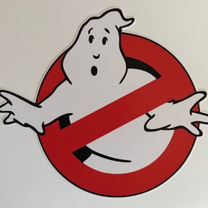 Ghostbusters Logo 4” Vinyl Decal die-cut full color, water / weather resistant