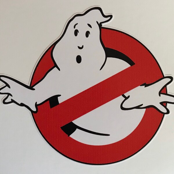 Ghostbusters Logo Vinyl Sticker Decal - Full Color, 6 Inches (Approx) 6 thumbnail image