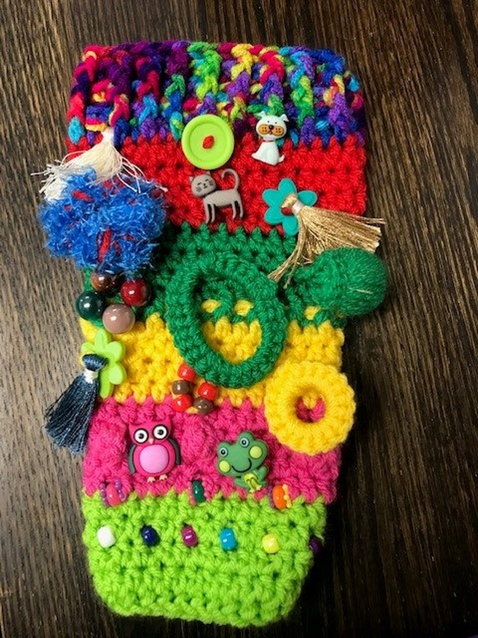 Fidget Sleeve Pattern Etsy