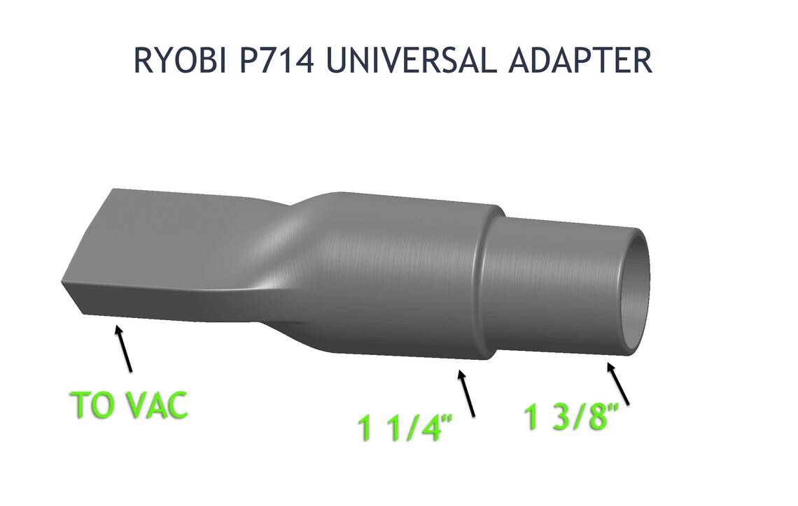 Ryobi P714 Universal Attachments Adapter for the 18V ONE Plus Etsy