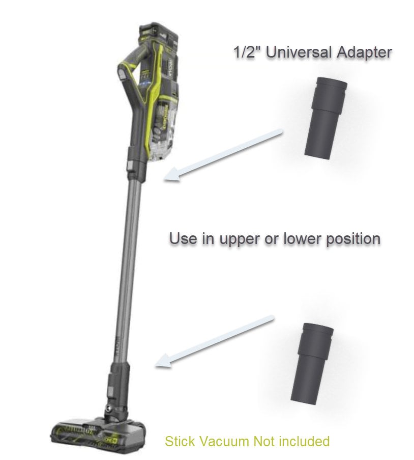 Ryobi P7131, P713 Universal Attachments Adapter for the 18V ONE Plus Hand  Vacuum 