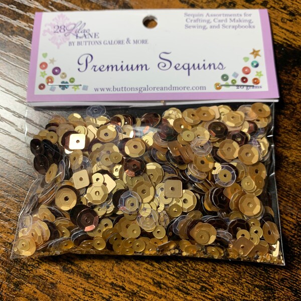 Sequins Shaker Scrapbooking Etsy