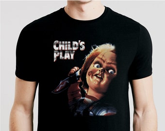 Child S Play Shirt Etsy - t shirt chucky roblox