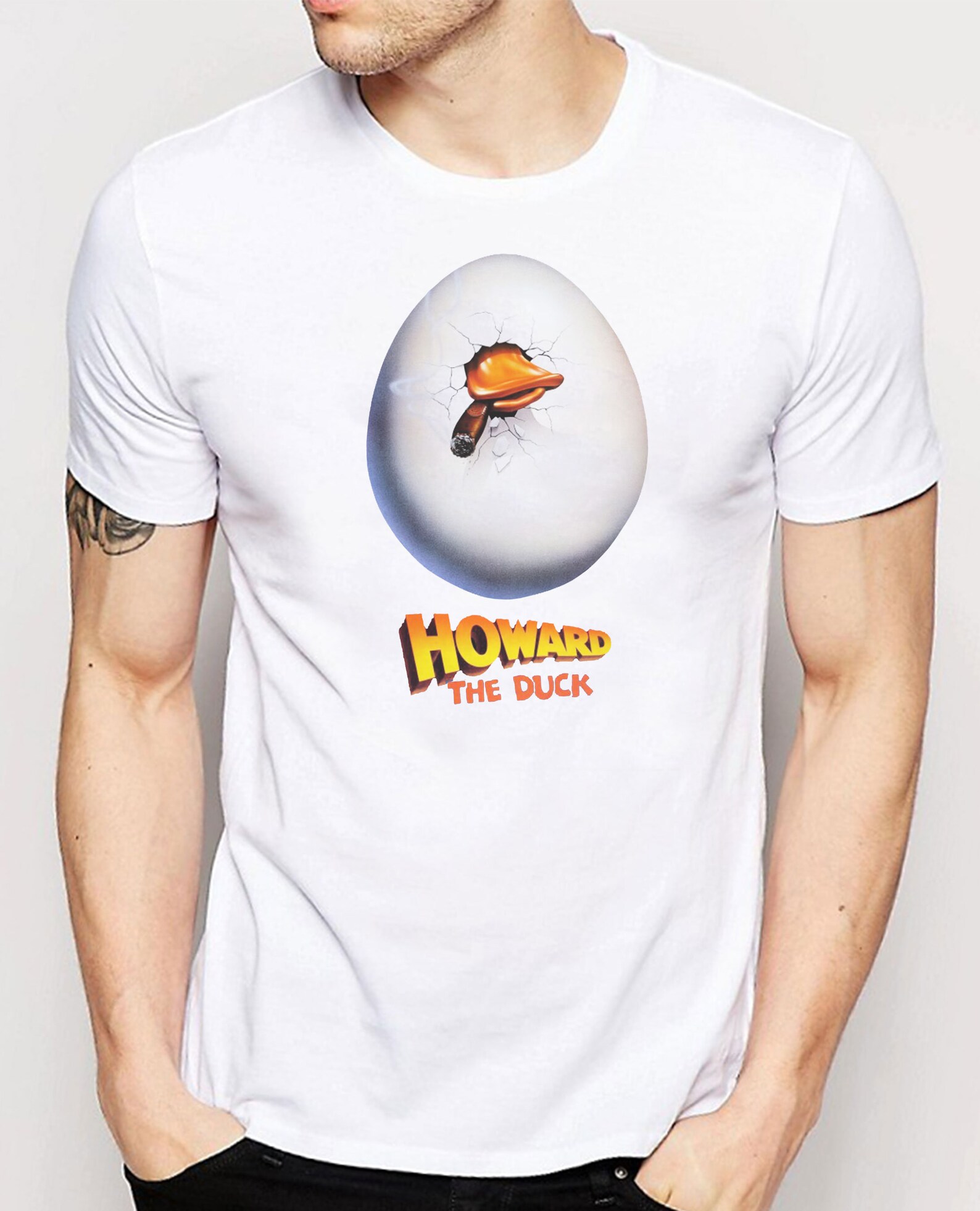 howard the duck movie t shirt