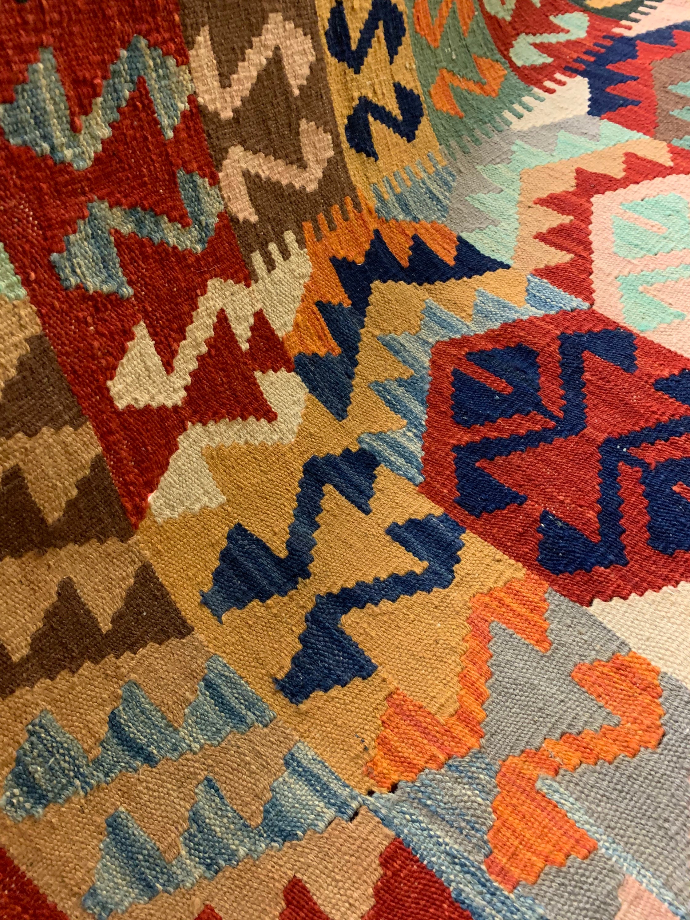 Handgemachte afghanische Nkel Teppich 193x153 CM 100 % ...