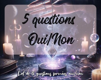5 Yes/No Questions - Pendulum Reading
