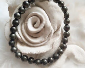 Natural Pyrite Bracelet – Prosperity, Energy Stone