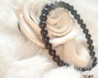 Obsidian Celestial Eye Bracelet – Protection, Energy Stone