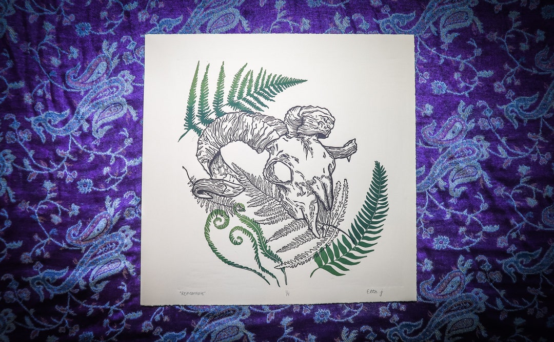 Imprimer botanique En anglais Suspension du mur botanique Etsy France